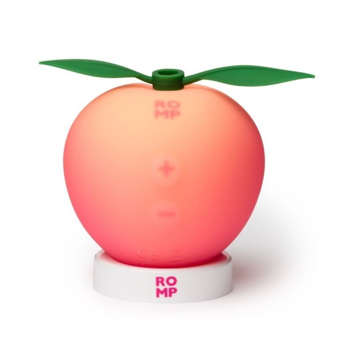 Dulce Peach succionador de clítoris de Romp, un simpático estimulador de clítoris de Romp