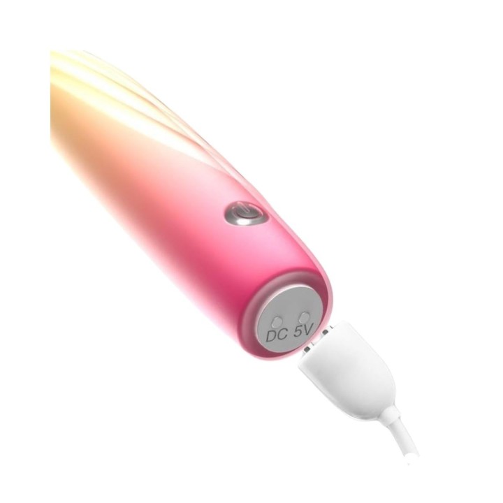 Fiora es recargable con imanes y USB, fácil y discreta.