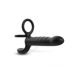 Dildo con anillos y estimulador del perineo con vibración, Magnor es para jugar en pareja y una experiencia nueva para ambos.