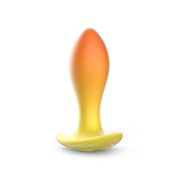 Plug anal Auria de un color divino con vibración y control remoto de Intoyou.