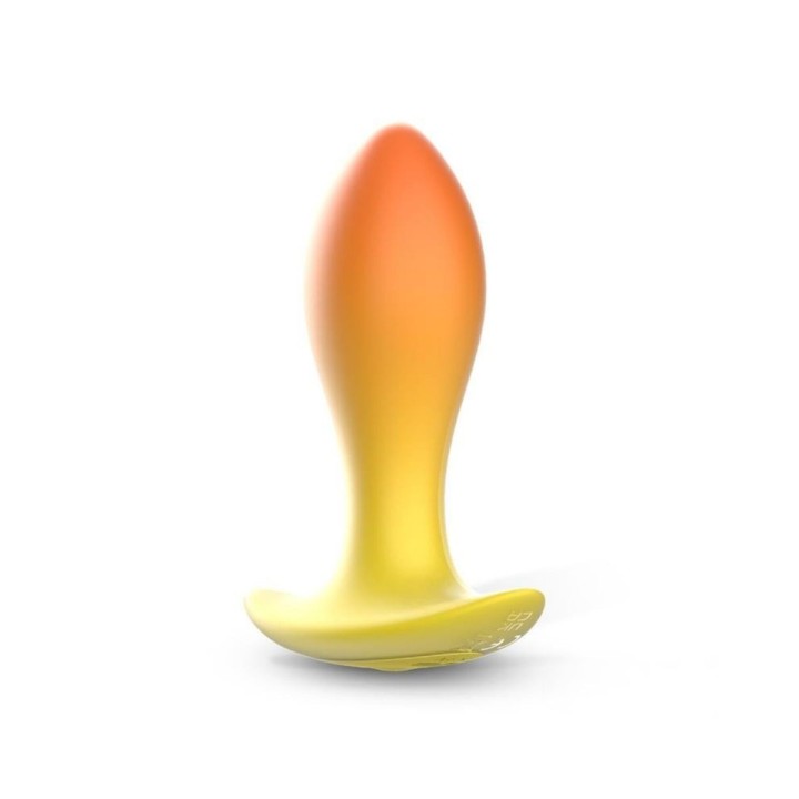 Plug anal Auria de un color divino con vibración y control remoto de Intoyou.