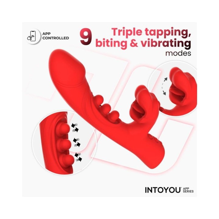 Juego de tapping interior y succión con boca que se pueden manejar desde la App con todas sus interacciones.