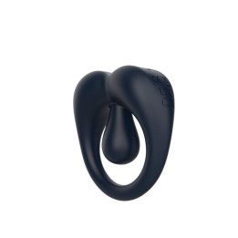 Intoyou App Series nos presenta a Kenny, el anillo vibrador con estimulador de clítoris y App, de un precioso azul noche.