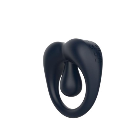 Intoyou App Series nos presenta a Kenny, el anillo vibrador con estimulador de clítoris y App, de un precioso azul noche.