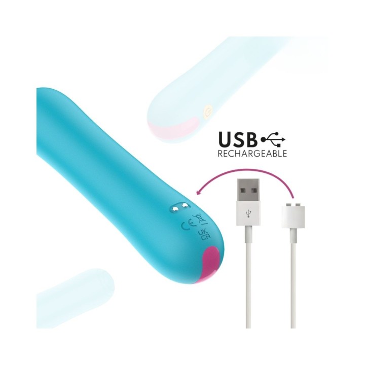 Claudia es recargable por USB.
