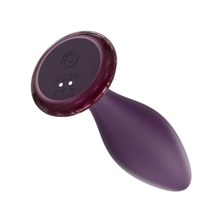 Vista trasera del plug anal Glam Strong de la Línea Glamour de Dream Toys.