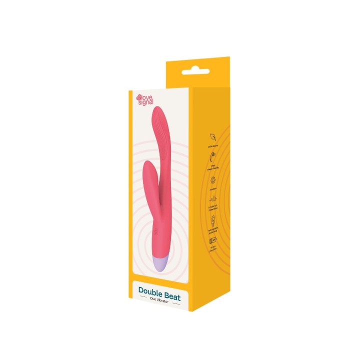 Packaging oficial de la Colección Love Signal de Dream Toys con el Double Beat.