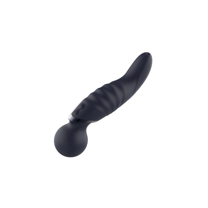 Glam Dual Wand Vibe de Dream Toys con su vista inversa.