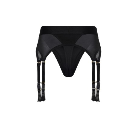 Vail es el tanga - arnés con liguero y dildo de 15cm de Dream Toys