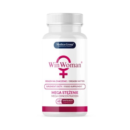 Envase de las 60 cápsulas naturales para la vitalidad femenina.