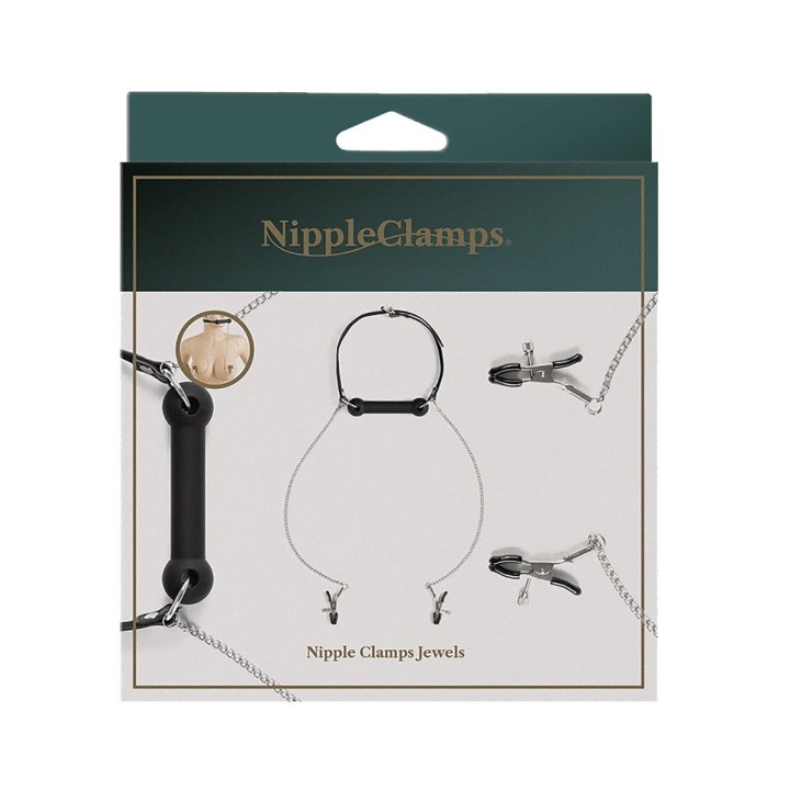 Packaging oficial de Virgite para las Nipple Clamps.