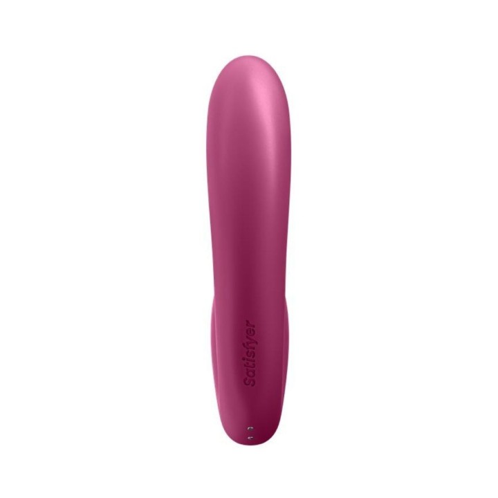 SATISFYER SUNRAY VIBRADOR INSERTABLE CON AIR PULSE, BERRY_LILA_