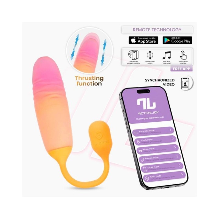 Detalle de la acción principal del Nexegg de Intoyou, el efecto thrusting puede ser controlado de forma normal y con la App.