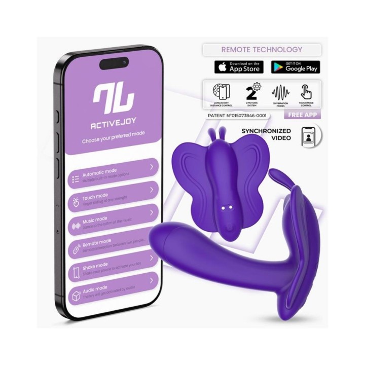 Wingy tiene conectividad con la App de ActiveJoy de Intoyou