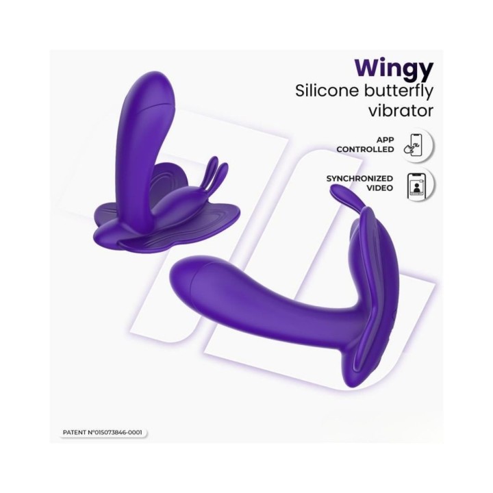 Vista de frente y del perfil de Wingy de Intoyou App Series.