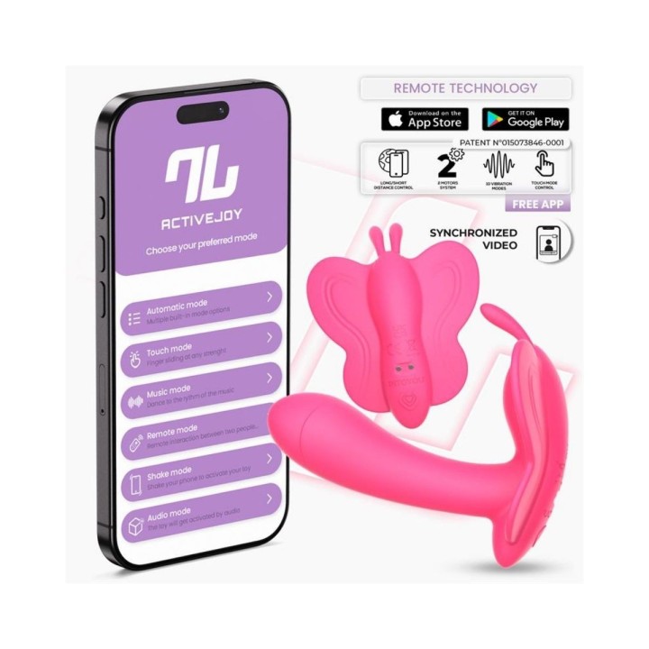 Wingy tiene conectividad con la App de ActiveJoy de Intoyou