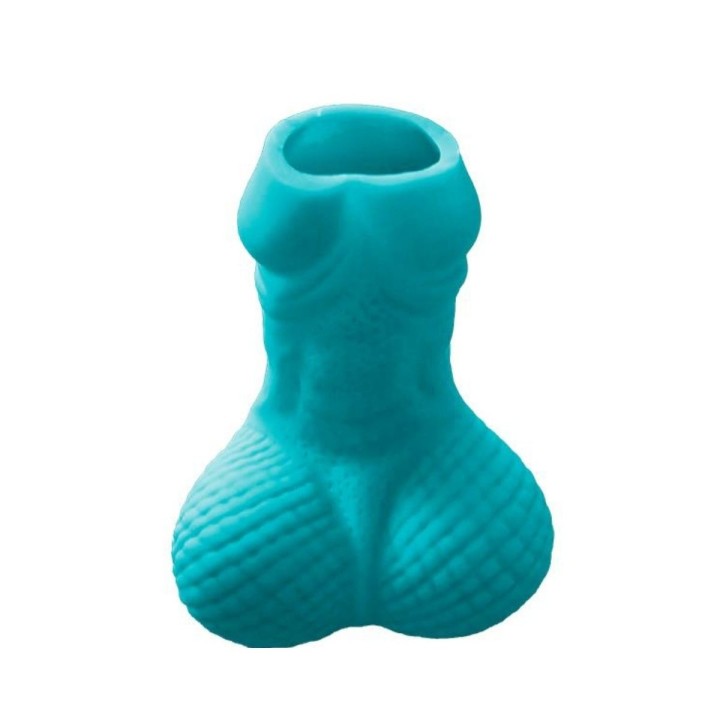 Chupito con forma de pene color azul de Diverty Sex
