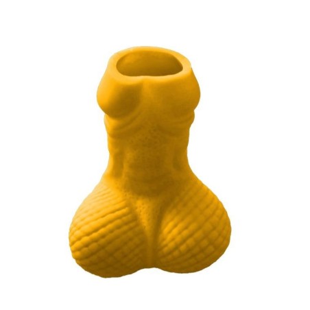 Chupito con forma de pene color amarillo de Diverty Sex
