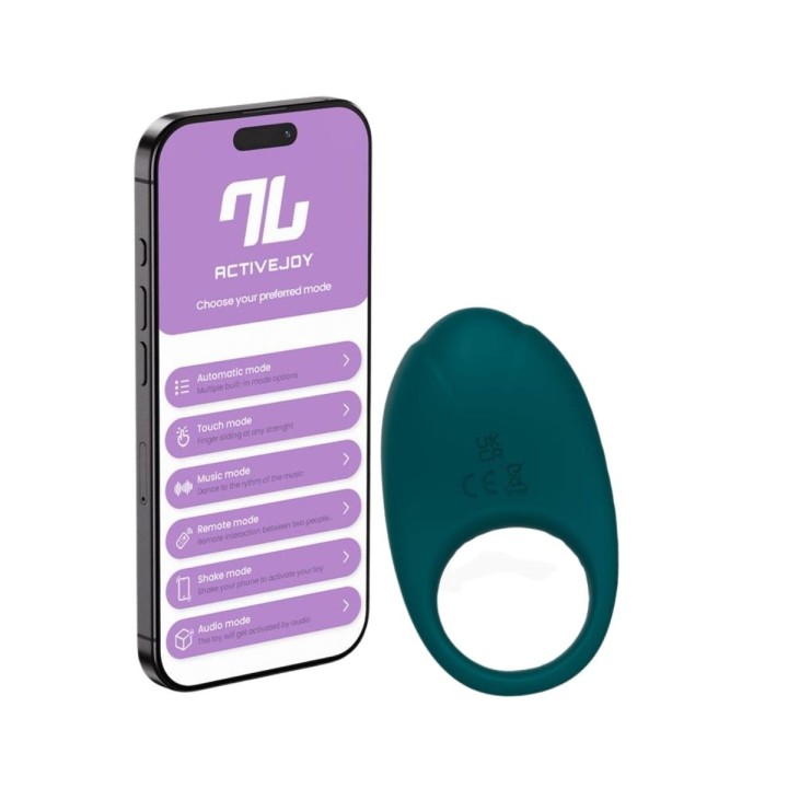 Vista del Anillo Ringo de Intoyou App Series con la App Activejoy.