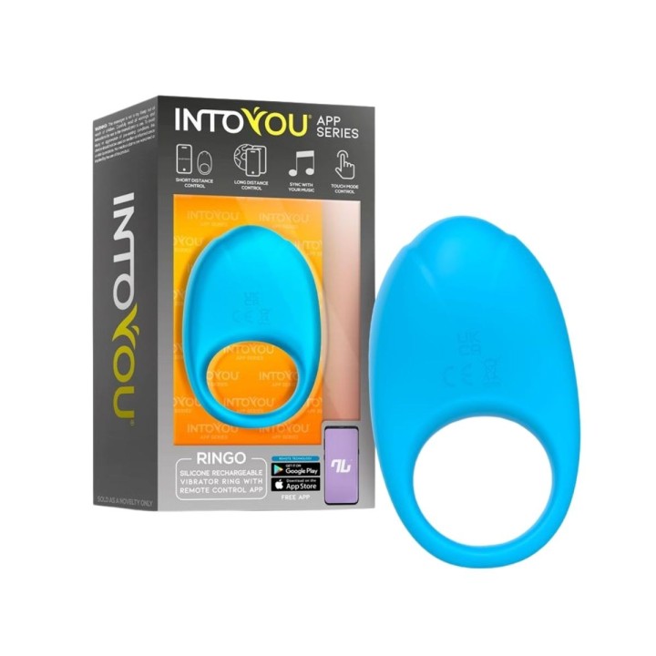 Packaging oficial de Intoyou App Series para el anillo Ringo y sus diferentes colores.