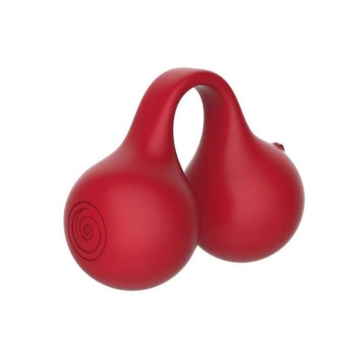 Twinn es un estimulador de dedo en forma de cerezas, de Snail Vibe.