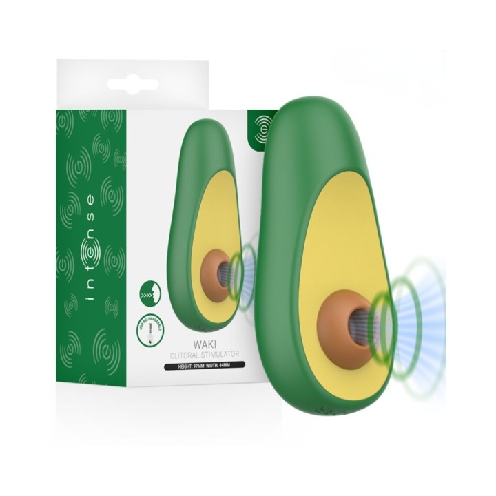 Packaging y Waki de Intense.