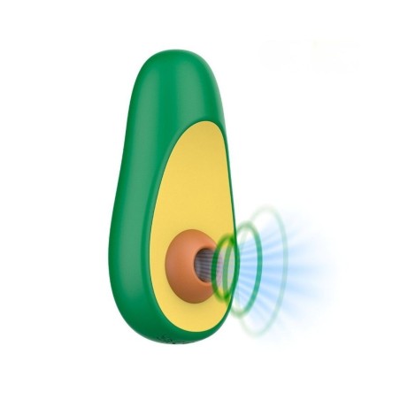 Waki succionador de clítoris de Intense con forma de aguacate.