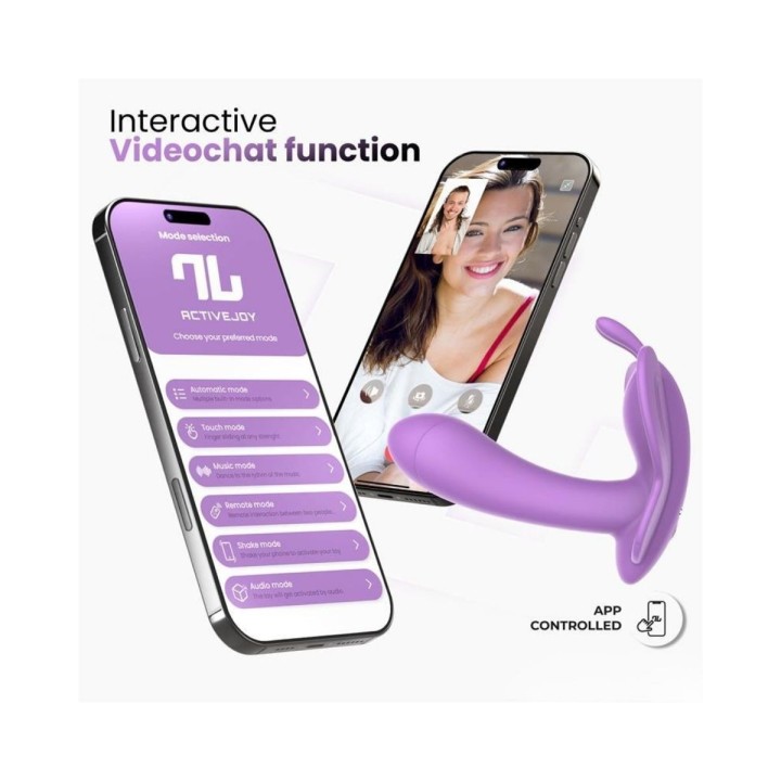 Wingy tiene conectividad con la App de ActiveJoy de Intoyou