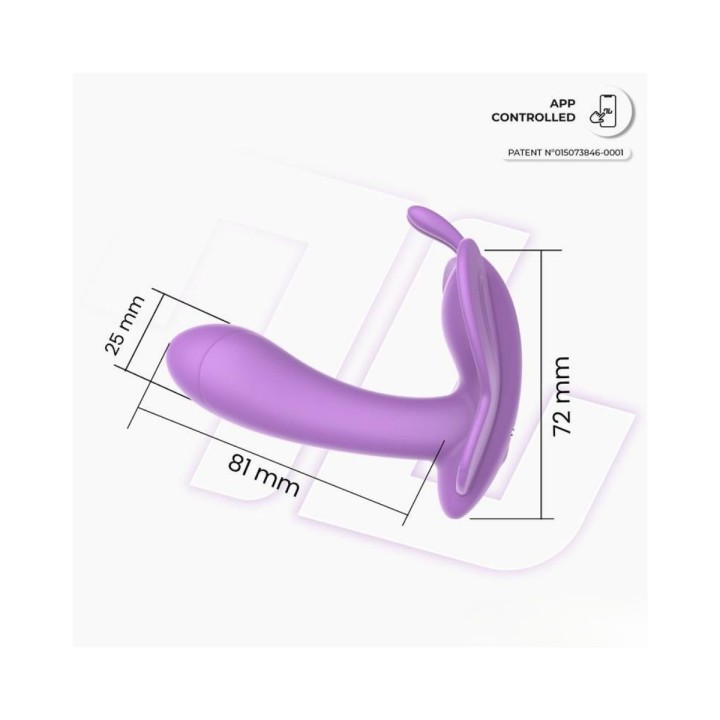 Las medidas de Wingy son ideales para llevar puesto y  te sientas comoda.