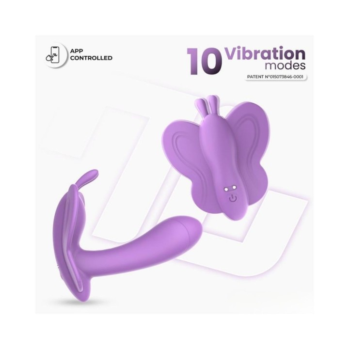 Vista de la parte interna de Wingy de Intoyou App series de Intoyou con doble estímulo.