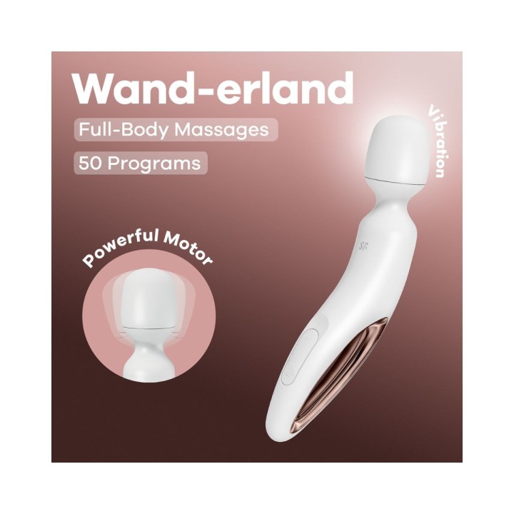 El Wand Erland ofrece 50 combinaciones de vibración.