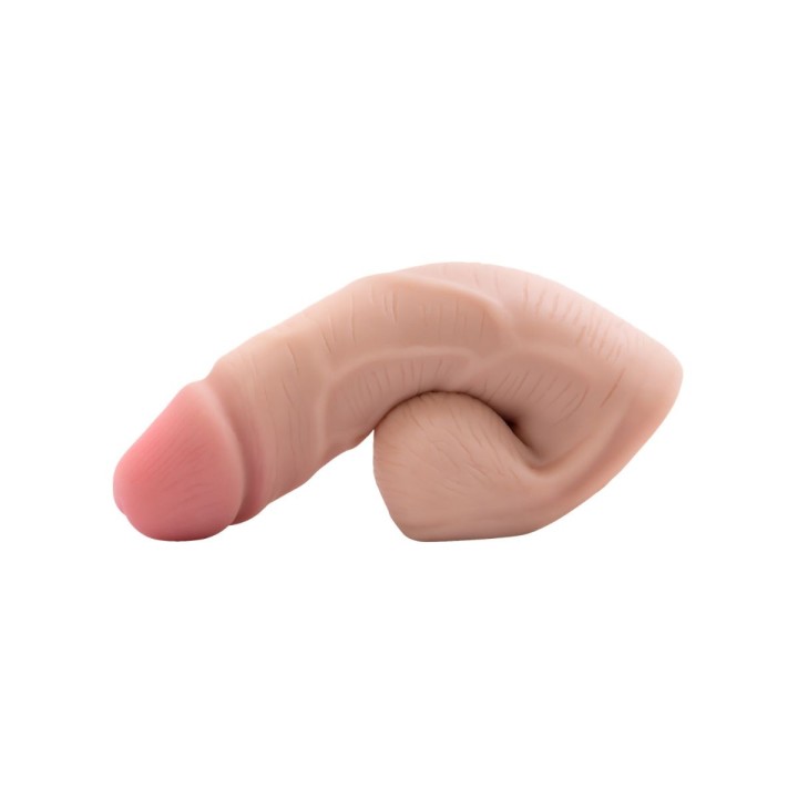 Vista de perfil del Packer Beige Affirm de Blush by Urself