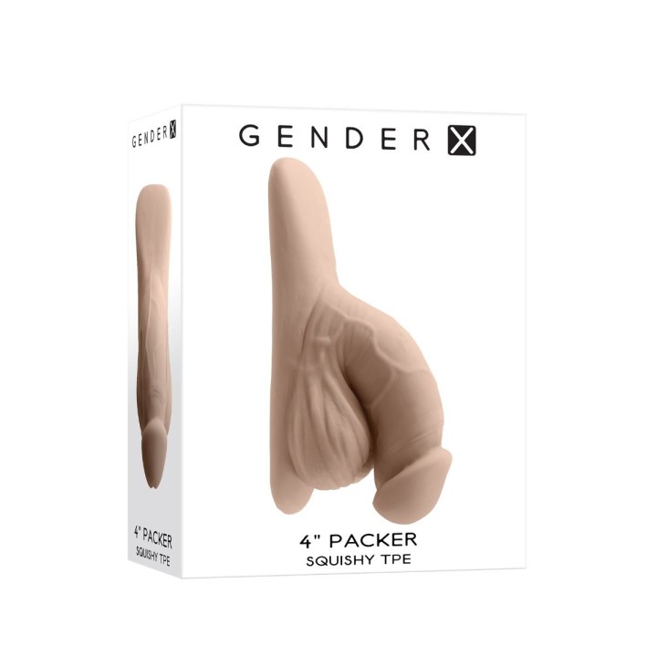 Packaging del Packer de 4 pulgadas (10 cm) de color carne Moca de Envolved