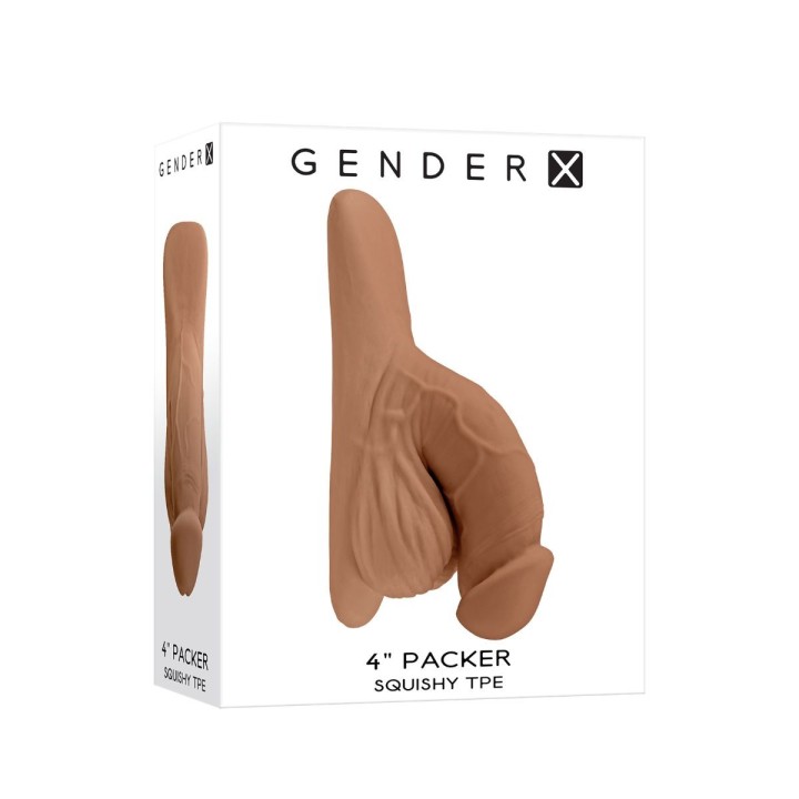 Packaging del Packer de 4 pulgadas (10 cm) de color carne Moca de Envolved
