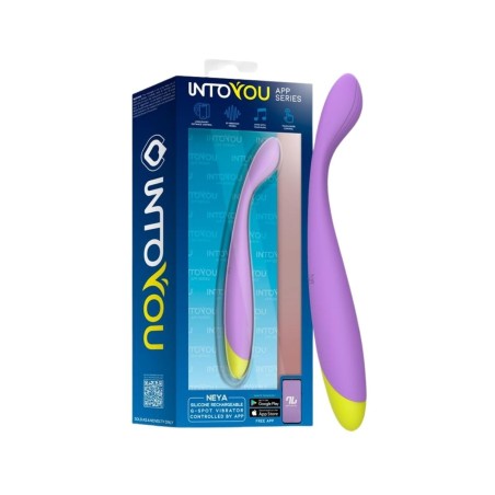 Vibrador Neya estimulador punto G con App y su packaging