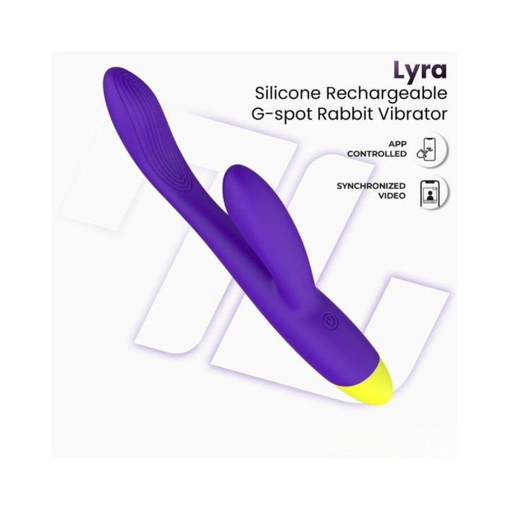 Lyra Rabbit está diseñada con una silicona de calidad, super suave y sus modos de vibración harán el resto.