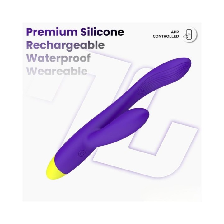 Lyra Rabbit está diseñada con una silicona de calidad, super suave y sus modos de vibración harán el resto.