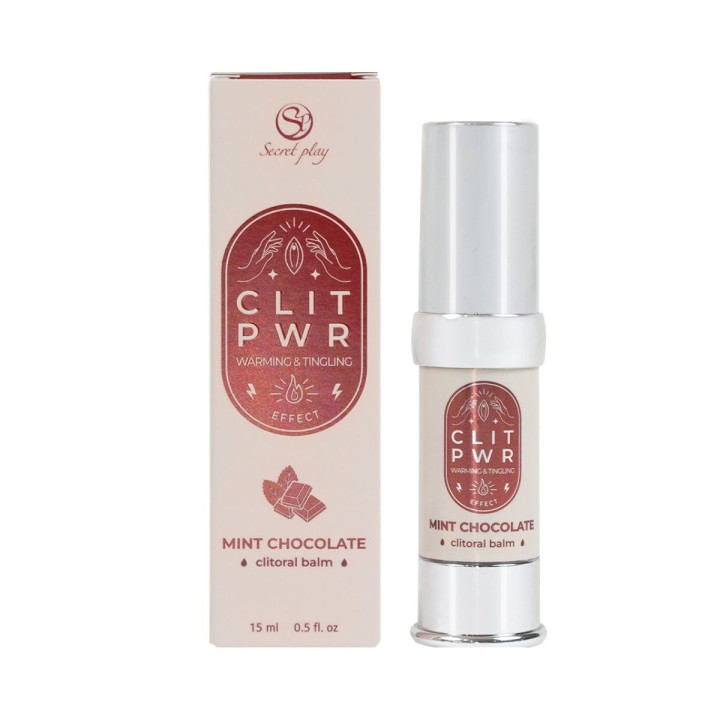 Secret Play Clit PWR aroma chocolate menta – intensifica la sensibilidad y el placer