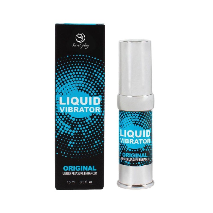 Líquido vibrador unisex Secret Play 11 ml – Intensifica la sensibilidad y estimulación íntima