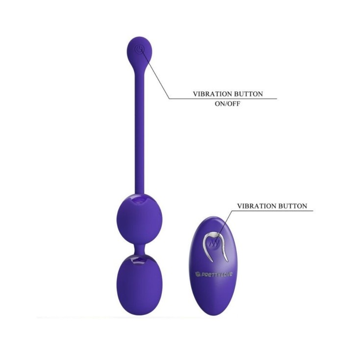PRETTY LOVE - WILLIE YOUTH BOLAS CONTROL REMOTO & VIBRACION VIOLETA