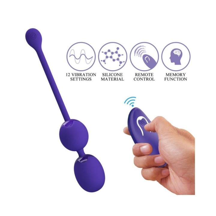 PRETTY LOVE - WILLIE YOUTH BOLAS CONTROL REMOTO & VIBRACION VIOLETA
