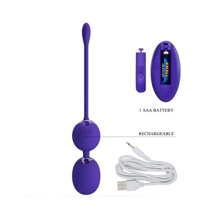 PRETTY LOVE - WILLIE YOUTH BOLAS CONTROL REMOTO & VIBRACION VIOLETA