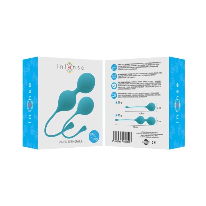 INTENSE - BOLAS KEGEL PACK KENDALL AZUL