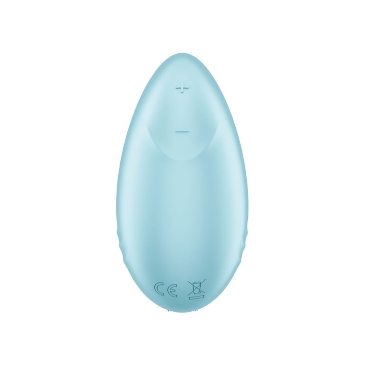 SATISFYER TROPICAL TIP VIBRADOR LAY-ON - AZUL