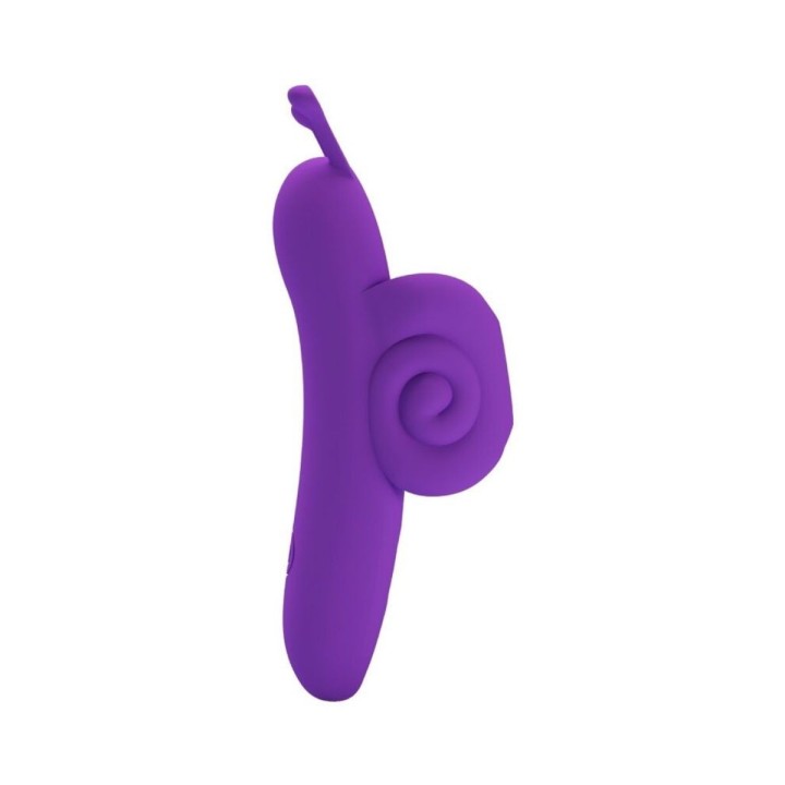 PRETTY LOVE - SNAIL PODEROSO ESTIMULADOR DE DEDO MORADO