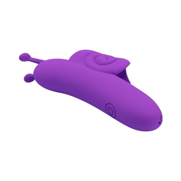 PRETTY LOVE - SNAIL PODEROSO ESTIMULADOR DE DEDO MORADO