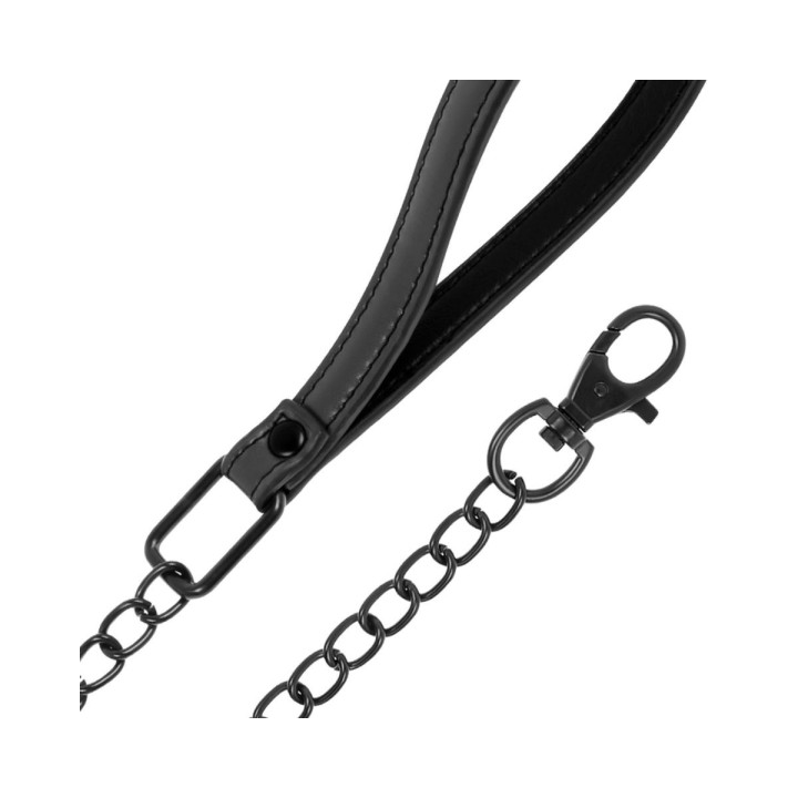 Collar cuero vegano