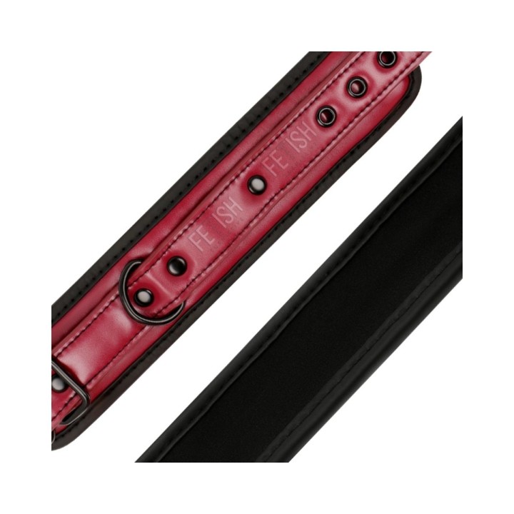 FETISH SUBMISSIVE DARK ROOM ESPOSAS CUERO VEGANO CON FORRO DE NEOPRENO FETISH SUBMISSIVE DARK ROOM HANDCUFFS VEGAN LEATHER WITH
