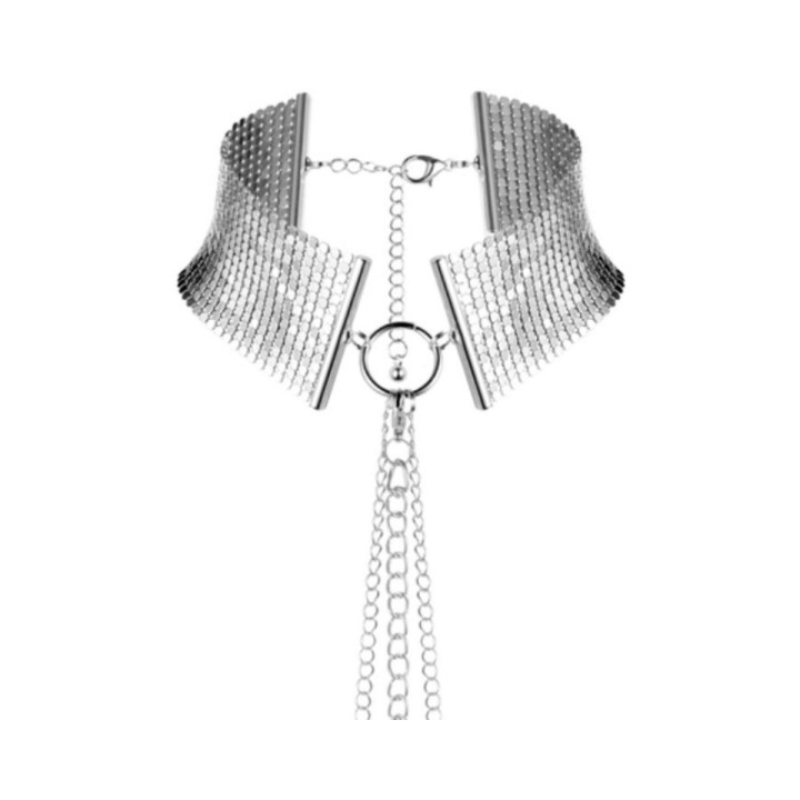 Bijoux — Désir Métallique - Collar metálico — Plateado