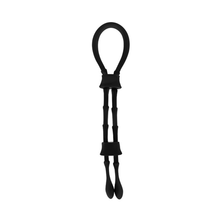 OHMAMA CUERDA-ANILLO PARA PENE Y TESTICULOS SILICONA